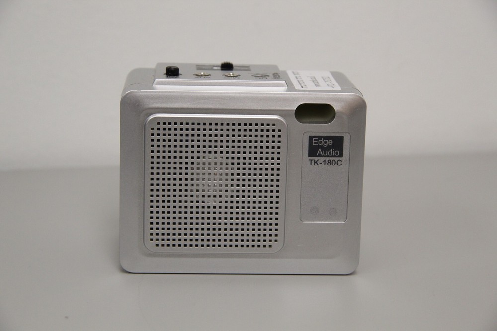 Turtle EdgeAudio Premium TK-180C Voice-Amplifier No Adapter No Mic