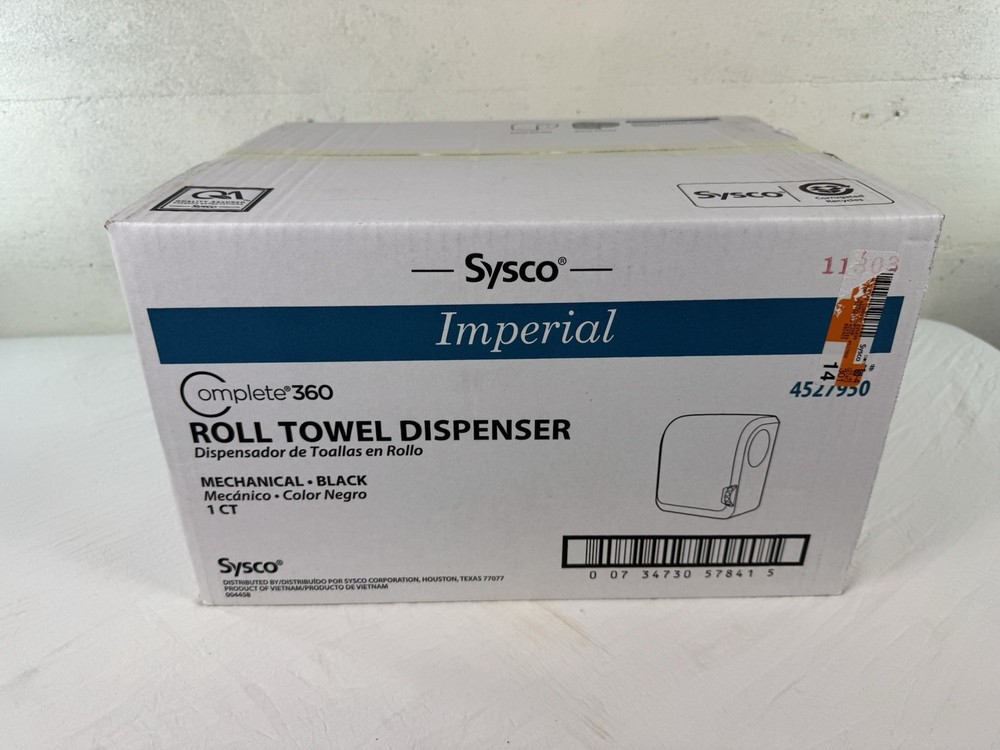 Sysco Complete 360 Roll Towel Dispenser Mechanical New Sealed
