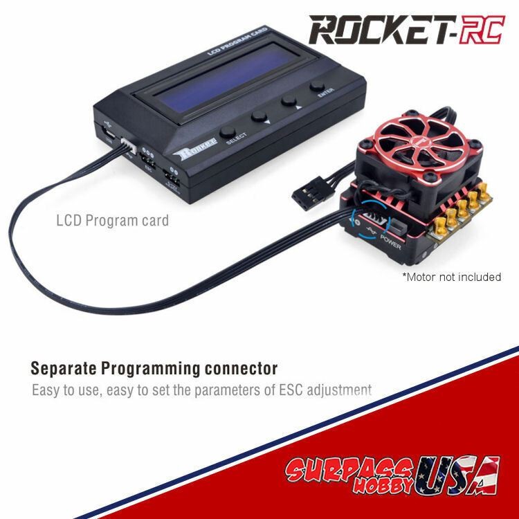 LCD Program Card for Rocket TS160 AMP V2 PRO ESC