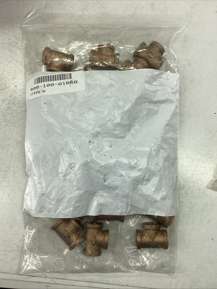 30x Lansdale 400-100-01068 Valve 1/4" Bronze Tee