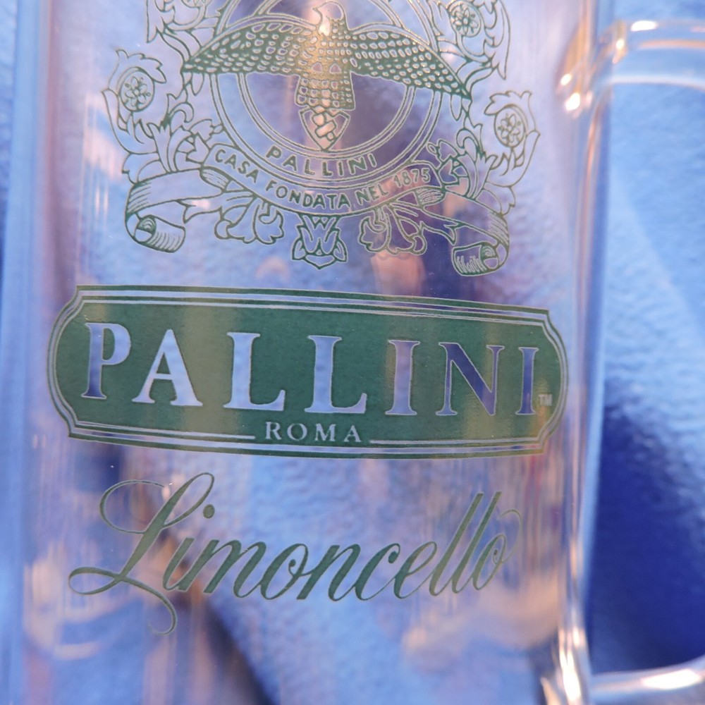 Pallini Limoncello Glass Serving Pitcher