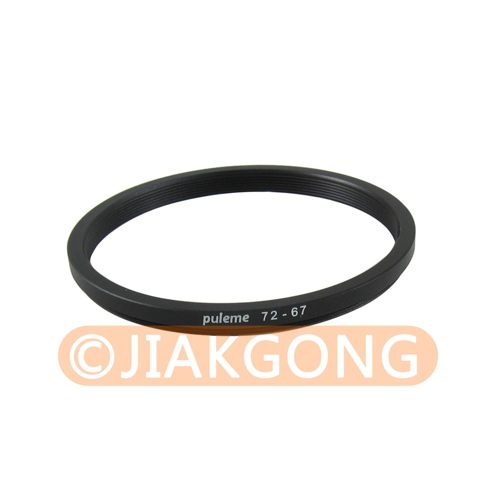 72mm-67mm 72-67 Step Down Filter Ring Stepping Adapter