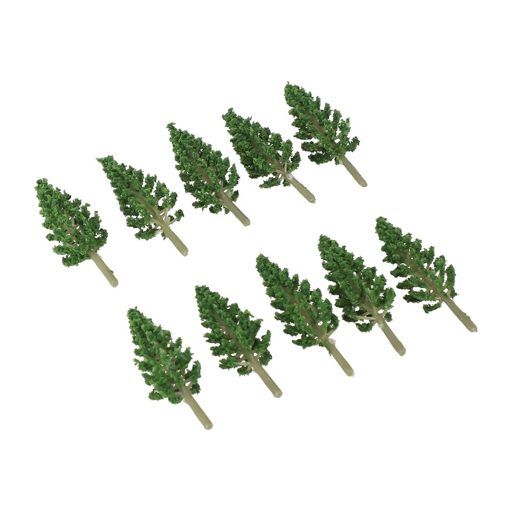 20x Miniature Trees Model Train Railroad Wargame Scenery Landscape Scale