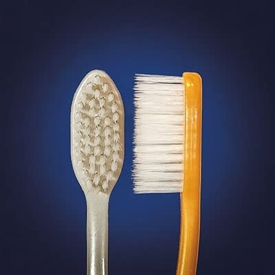 Quantum Euro-Tech Extra Soft Toothbrush, Soft Ultra Fine Feathered Bristles T...