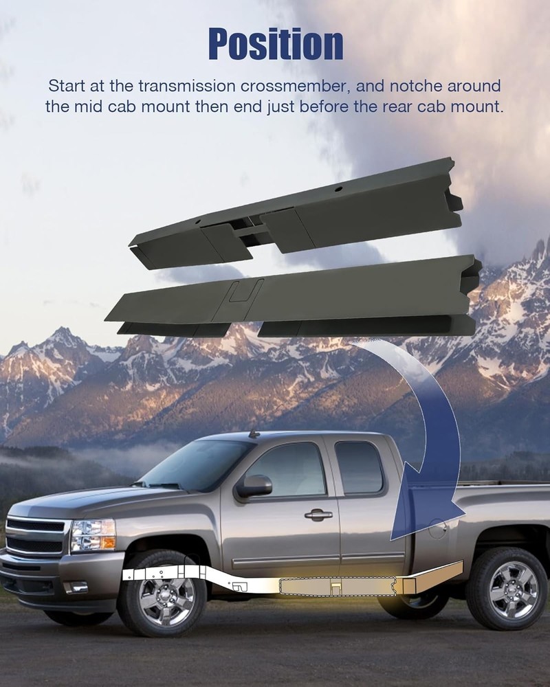 For 2007-2014 chevy Silverado & GMC Sierra Frame Replacement & Crossmember Kit