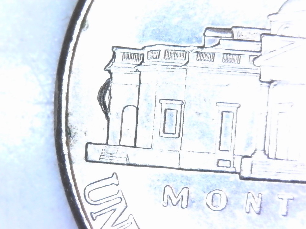 2017-P Jefferson Nickel Massive Bee Hive Error