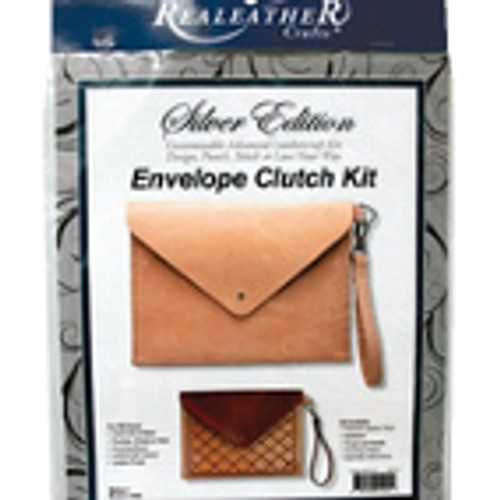 PURSE - CLUTCH ENVELOPE STYLE - Leather DIY KIT