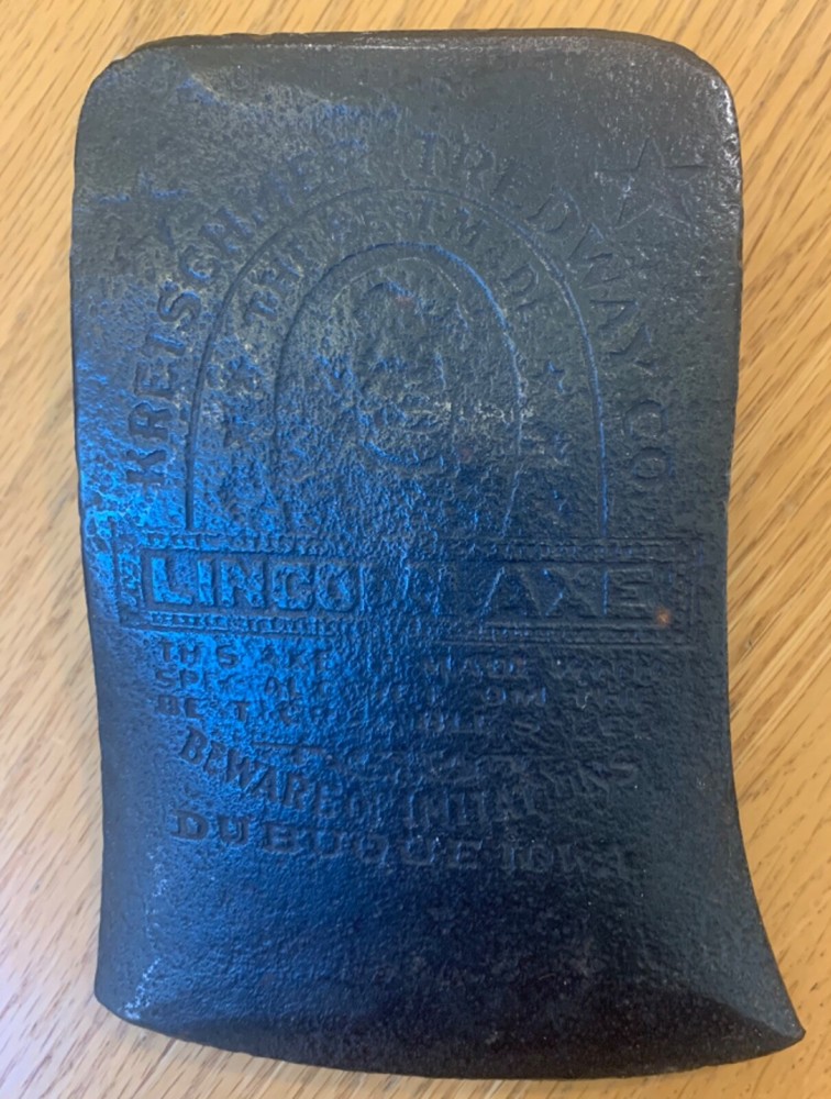 Very Rare LINCOLN AXE HATCHET