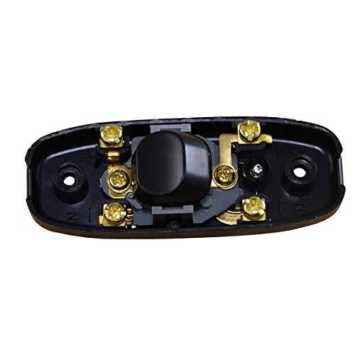 Light Switch, 2Pcs Appliance Switch ON/Off Inline Cord Switch with LED