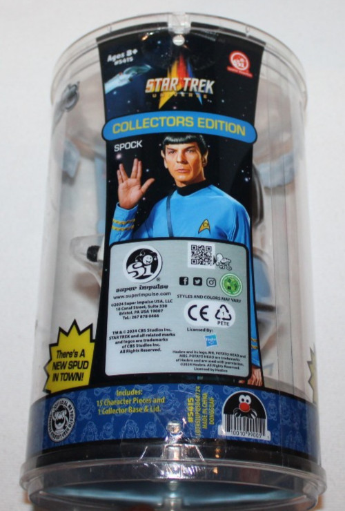Super Impulse Star Trek PopTaters Spock Figure #5415 NEW
