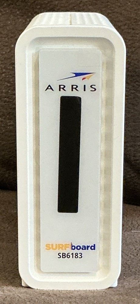 ARRIS® Surfboard® SB6183 Cable Modem White, Barely Used