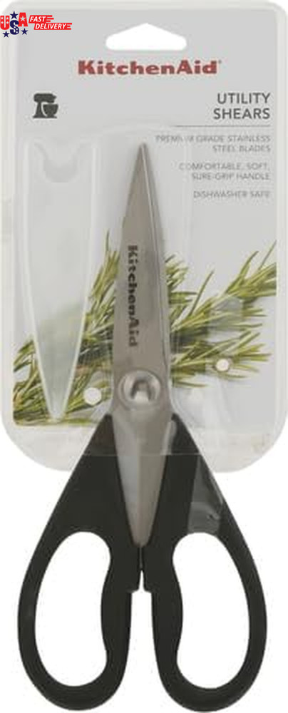 Kitchenaid All Purpose Kitchen Shears with Protective Sheath Durable Stainless S