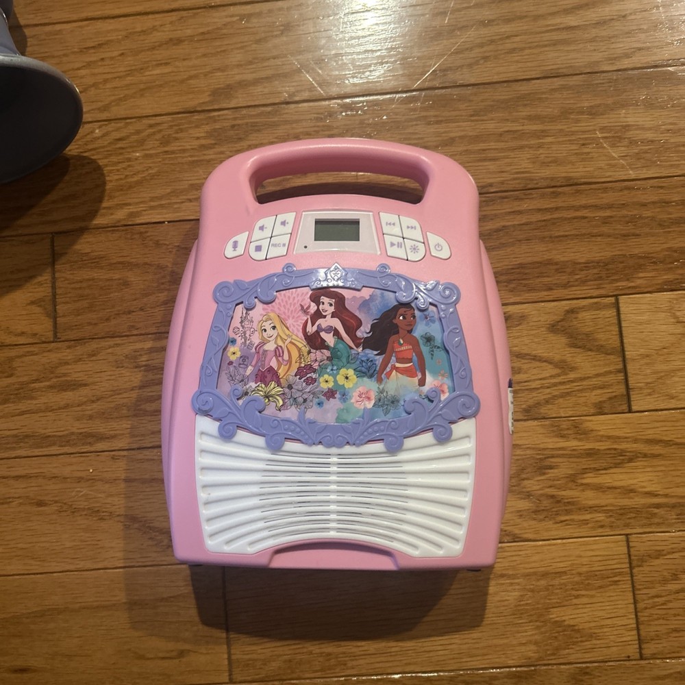 Pink Disney Karaoke Machine No Mic
