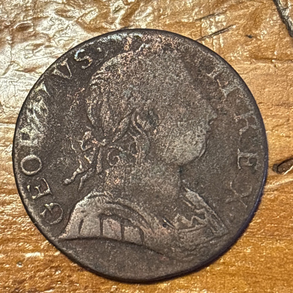1770 Great Britain Half Penny