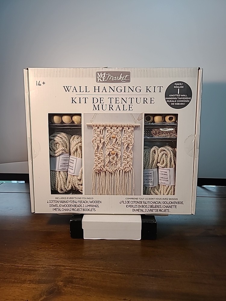 Wall Hanging Kit “Make Market” Knotted Wall Hanging Complete