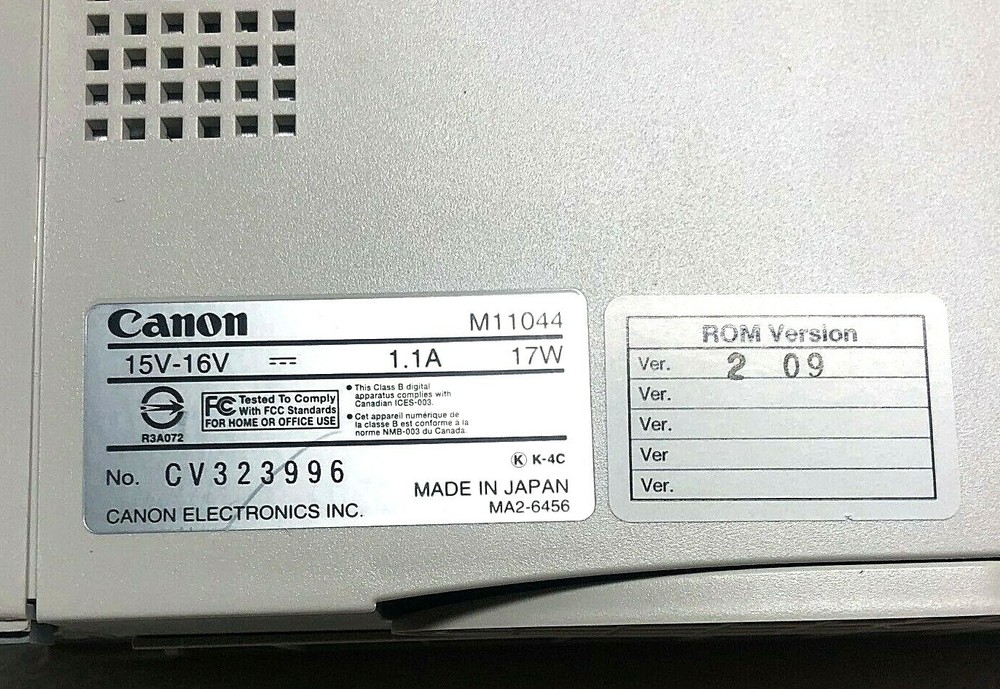 Canon DR-2080C Color Document Scanner SCSI-II interface new!