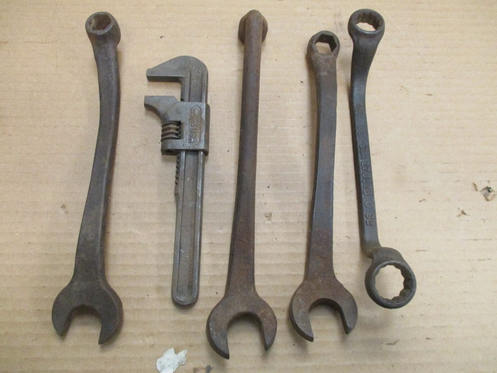 Vintage FORD Model T A Automotive Tools!   5 Piece Tool Set!  #3