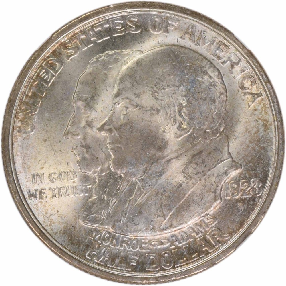 Monroe Commemorative Silver Half Dollar 1923-S MS66 NGC