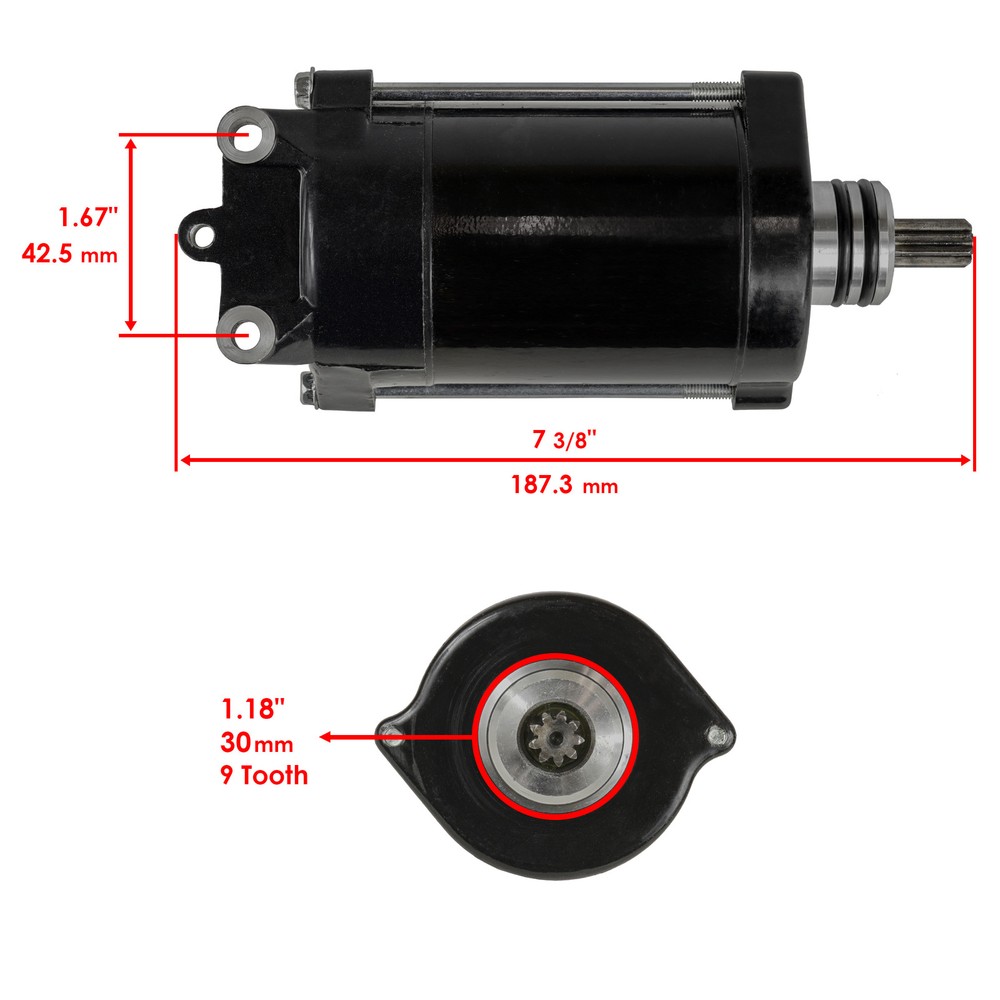 New Starter & Drive for Seadoo Lrv 951Cc 950 2000 2001