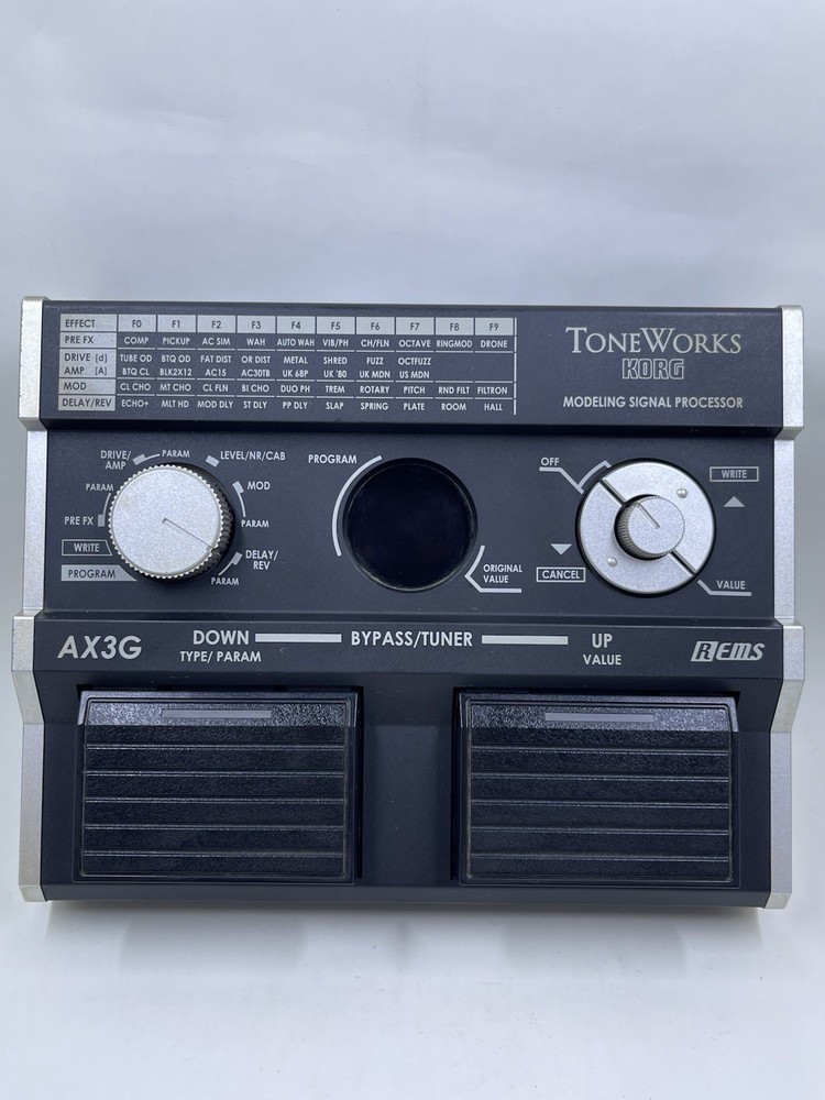 KORG AX3G Modeling Signal Processor for Acoustic Guitar – UNTESTED