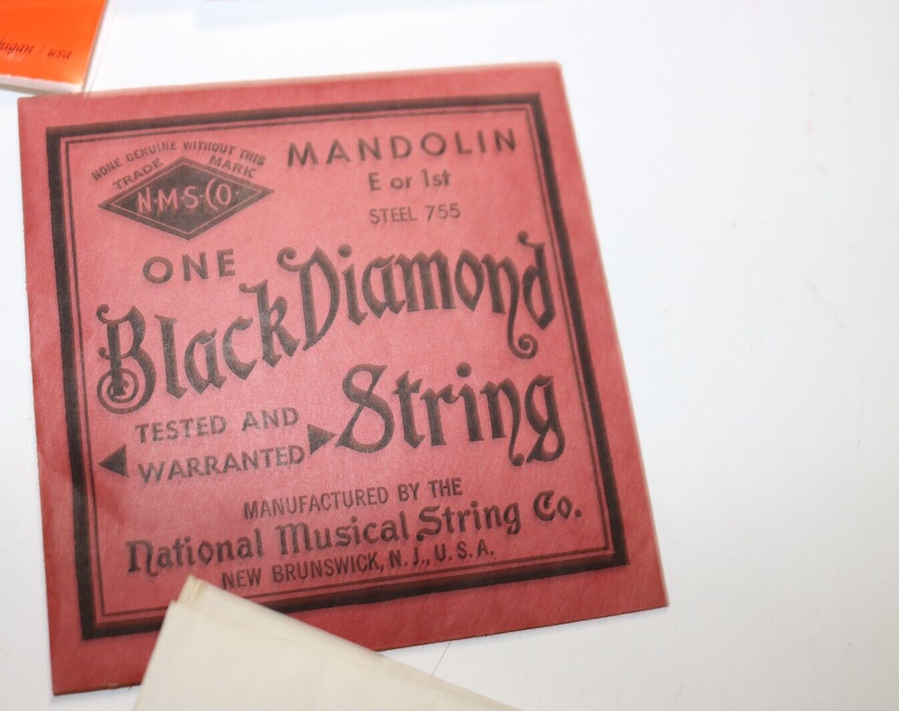 Mandolin Strings by Black Diamond, Martin, Adamas & GHS - Read description