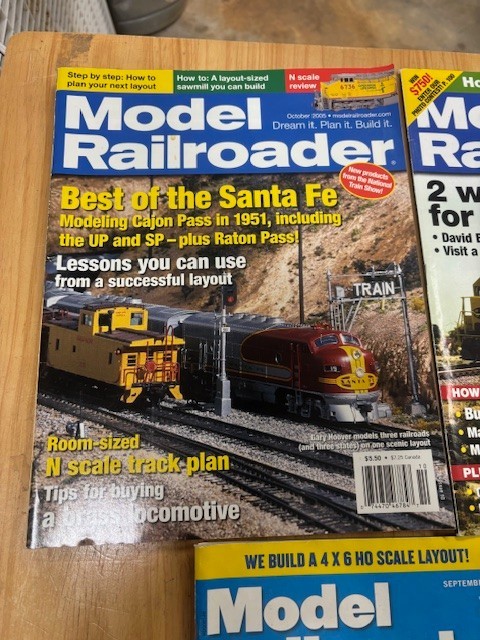 Model Railroader Magazine Santa Fe Layouts