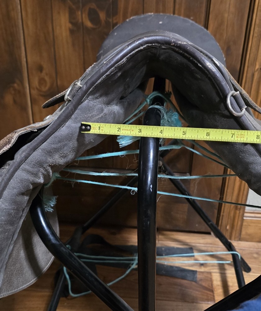 Leather English Saddle 18" Brown