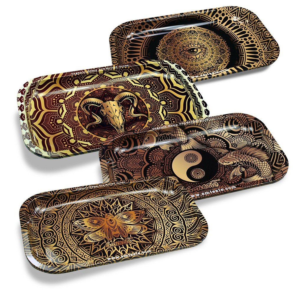 SMIZZLE Medium Rolling Trays - Esoteric Elements