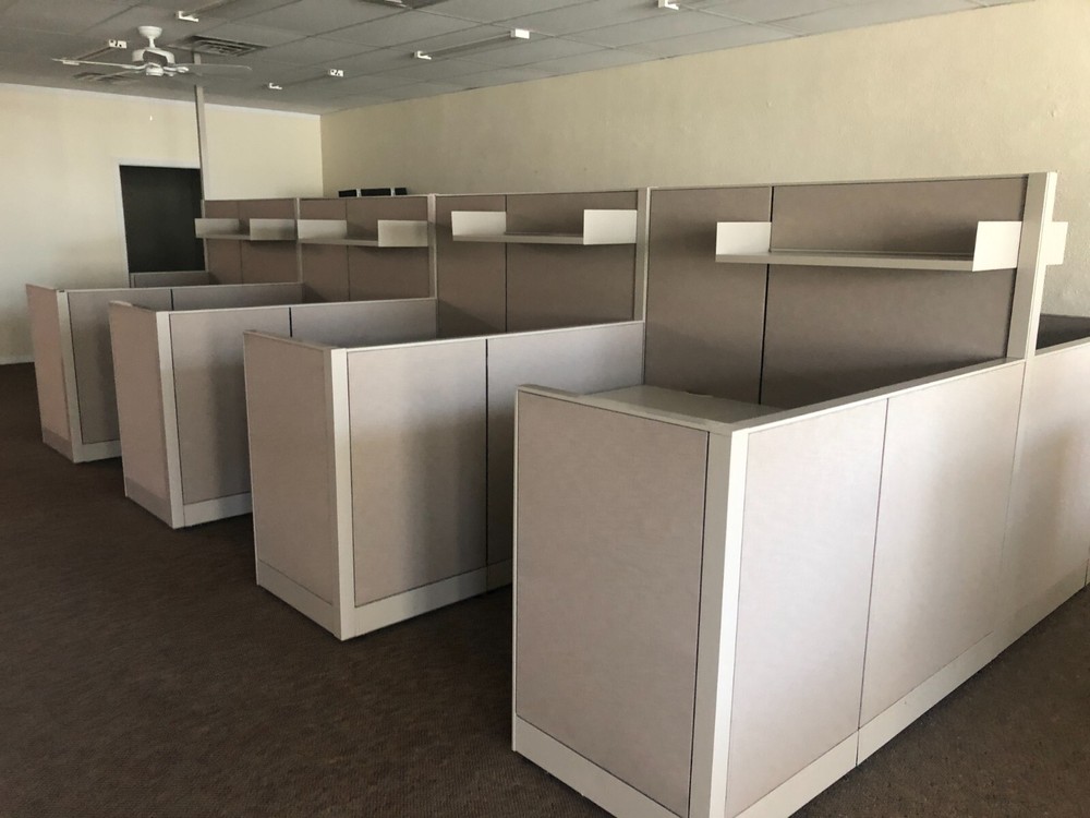 Office Cubicles - built in power/data - 80 available, great condition 