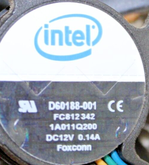 Lot of 5 Microprocessor Cooling Fans