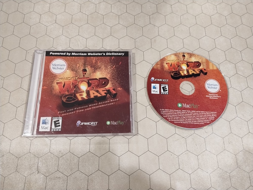 Word Craft, Jamdat, Merriam-Webster Mac CD-ROM, 2004