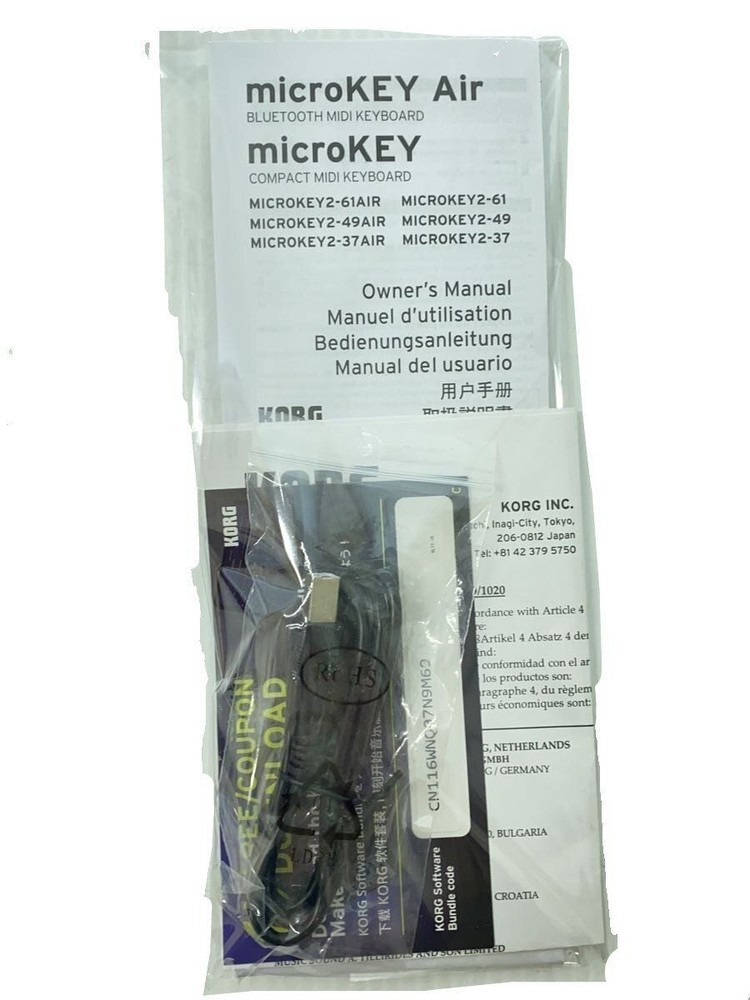 KORG Synthesizer microKEY2-37 Used