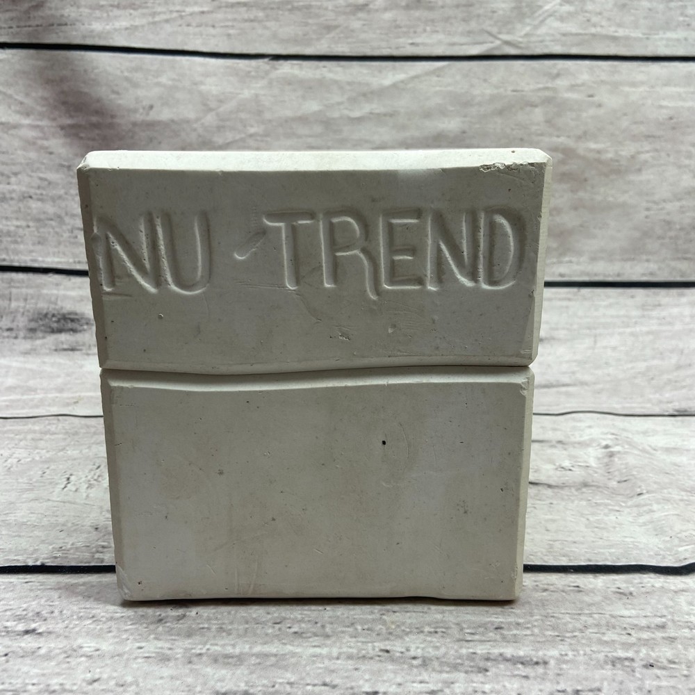Nu-Trend Ceramic Casting Mold Corner Canister Lid #124