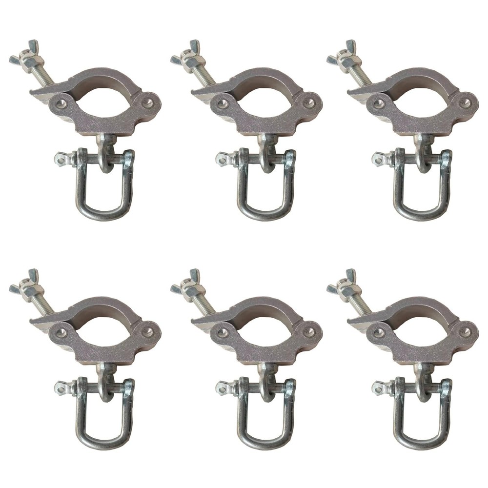 Stage Clamps for Led Video Wall Led Screen Display Stage Lights Hooks 6pcs Pack