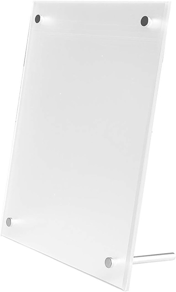 Frameless Tabletop Floating Photo Frames，Clear Acrylic Picture Frame Desktop ...