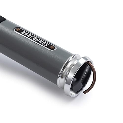 Vintage Flashlight - USB Rechargeable LED Flashlight, 15-Hour Run Slate Gray