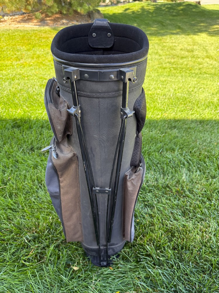 VIPER - Black 14-Way Divide Golf Stand Bag
