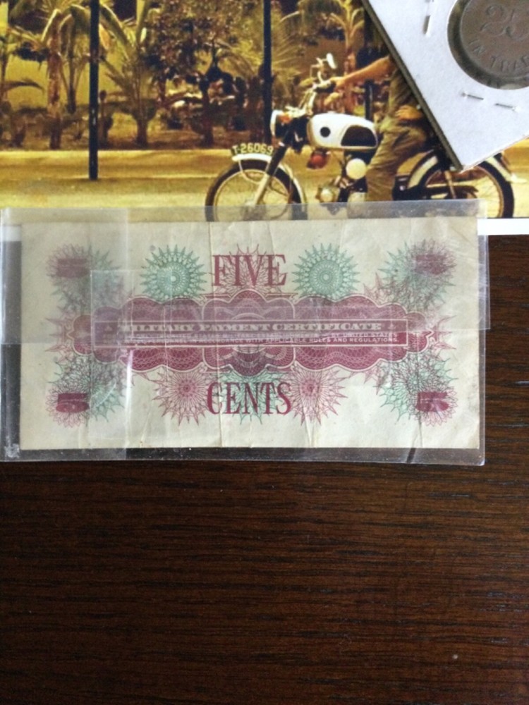 Vietnam war money 1969 Phan Rang AB