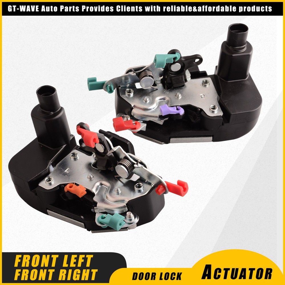 2x Front Left & Right Door Lock Actuator fit 1994-2002 Dodge Ram 1500 2500 3500