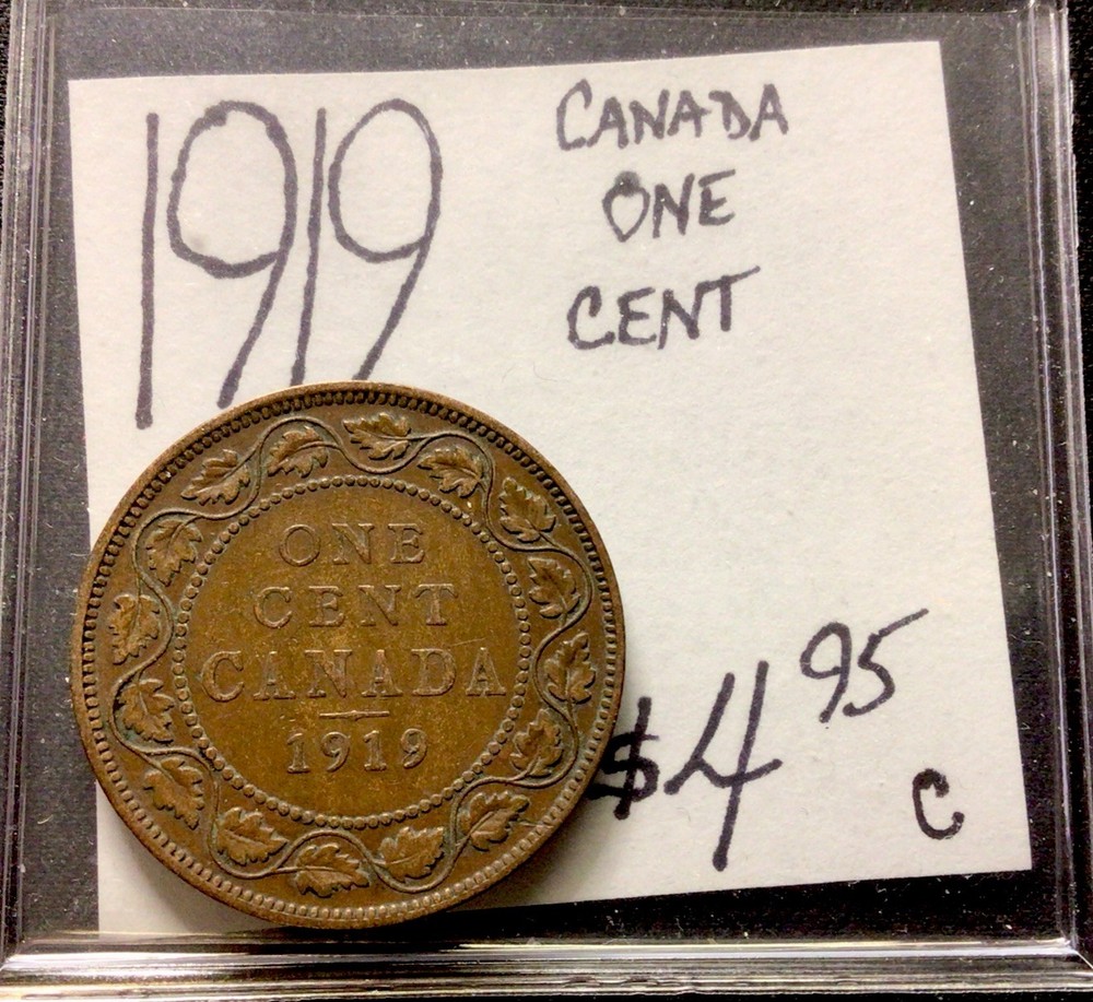 1919 Canada 1 Cent! ENN Coins