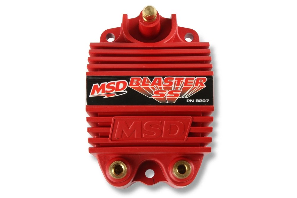 MSD 8207 Ignition Coil Blaster SS Series, 6-Series Ignitions, Red, Individual