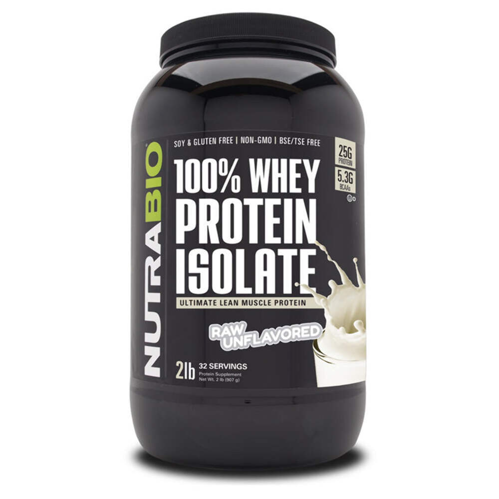 NutraBio - WHEY PROTEIN ISOLATE