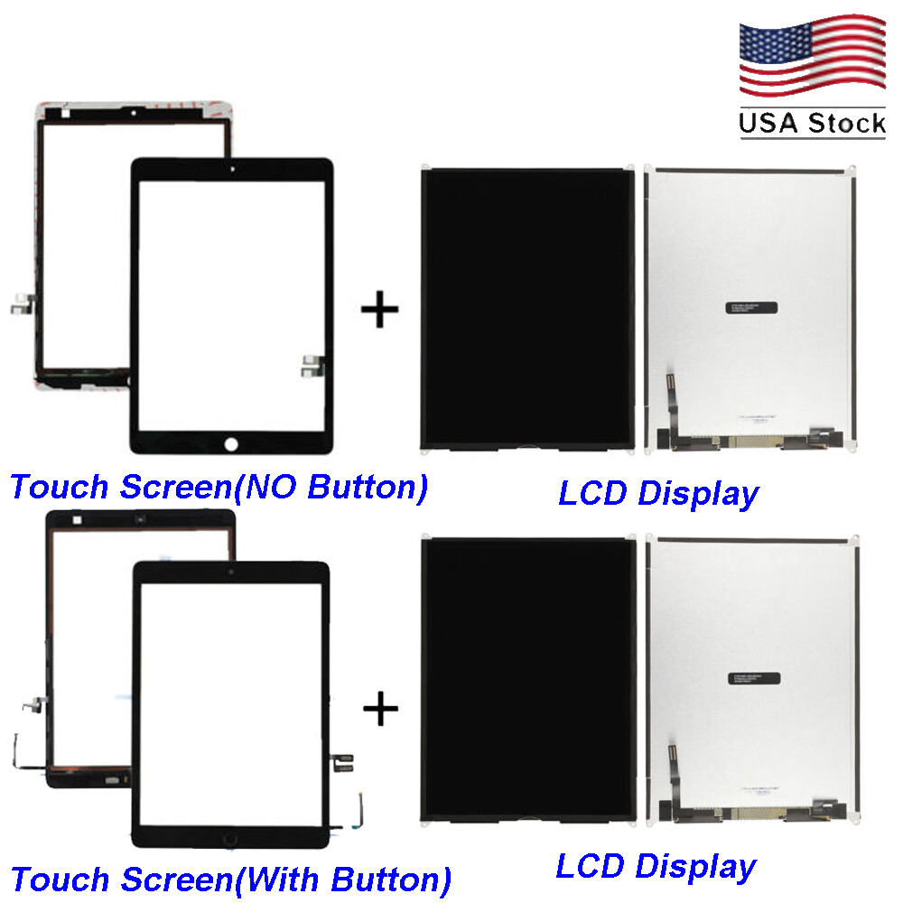LCD Touch Screen Display Panel For iPad 9.7" 5th 6th 10.2" 7th 8th 9th 10th Lot