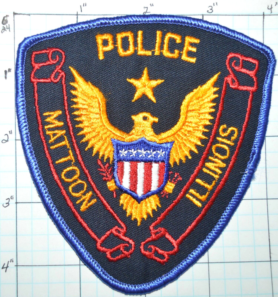 ILLINOIS, MATTOON POLICE DEPT PATCH