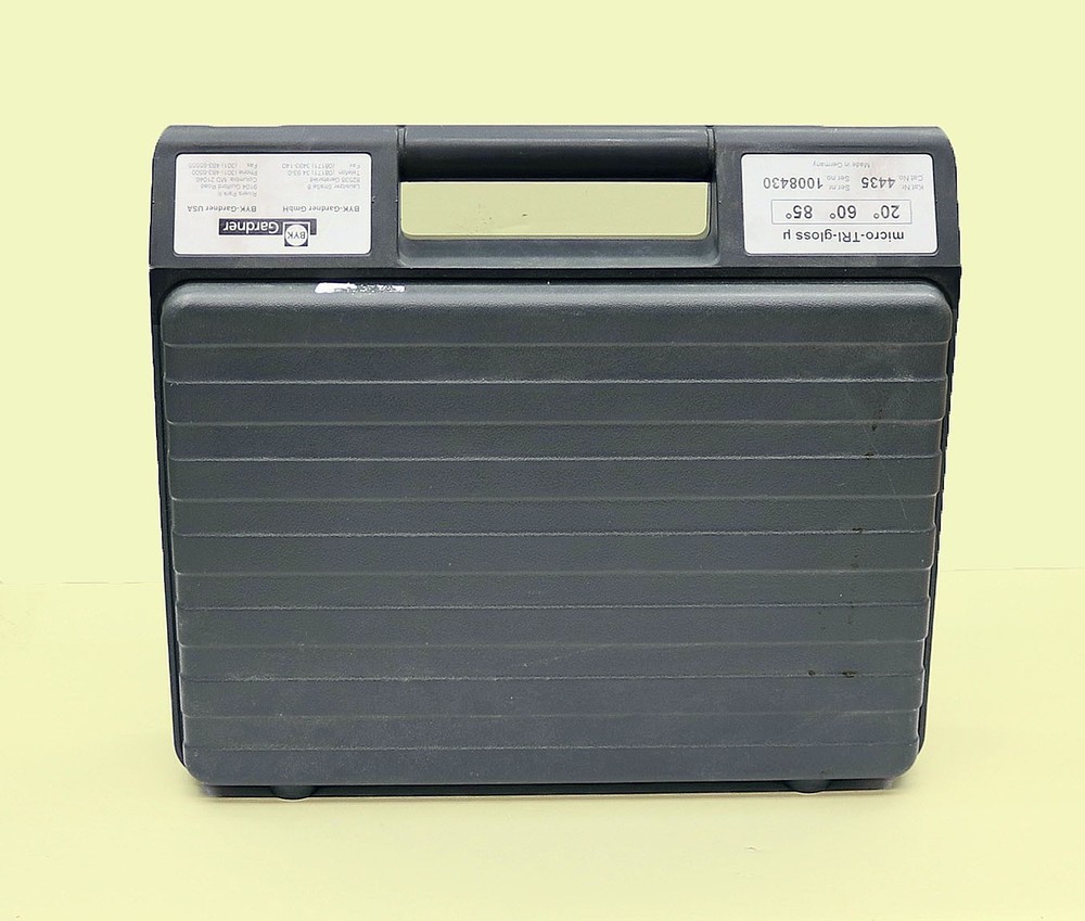 BYK Gardner micro- Tri- gloss µ three angle Gloss Meter Cat. 4435
