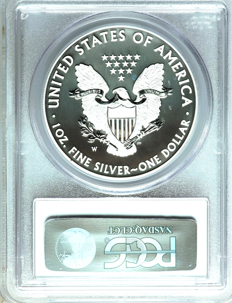 2013-W West Point Mint Set Silver Eagle PCGS MS70 First Strike Enhanced One Oz