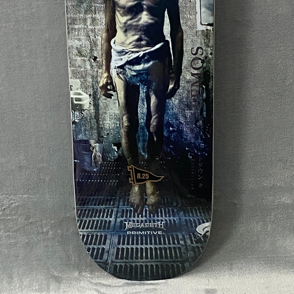 Primitive Lemos Megadeth Countdown to Extinction Deck Graphic 8.25 Skateboard
