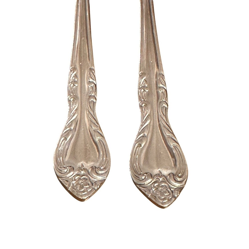 4 RSVP 18/10 RETIRED Flatware Sophie Salad Fork