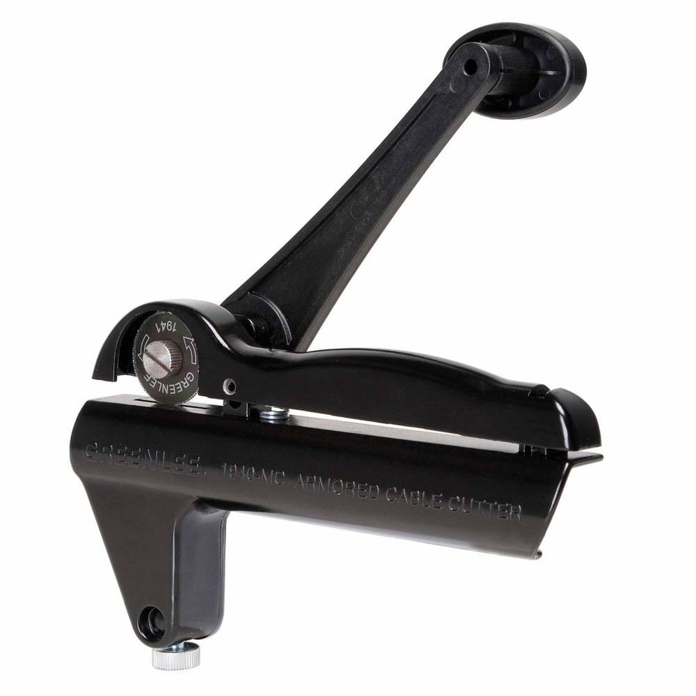 Greenlee 0952-01 Quick Load Clamp Cable Cutter Under Handle Blade Storage