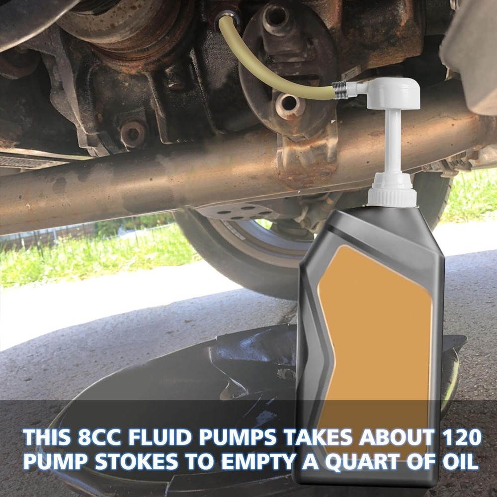Fluid Pump for Standard Quart Bottles - 10cc Per Stroke, Transmission...